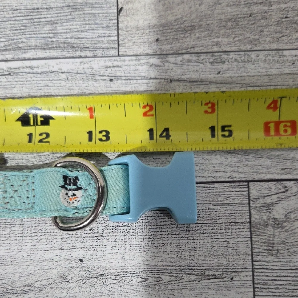 Martha Stewart Snowman Dog Bow Tie Collar